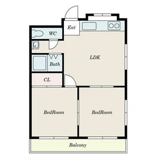 MKマンション【4階】の間取り