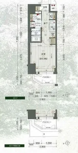 プレサンス鶴舞グリーンパーク【12階】の間取り