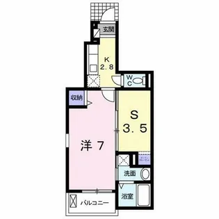 リッジモンド【1階】の間取り