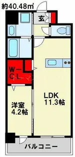 Prosperer大手町【603号室】の間取り