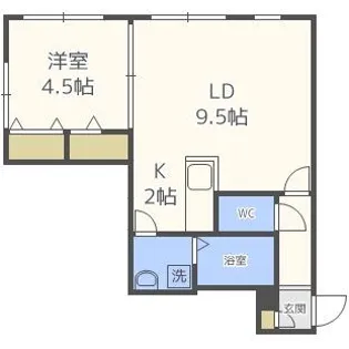 COCO MOP2【3階】の間取り