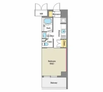 サニープレイス名古屋港【3階】の間取り