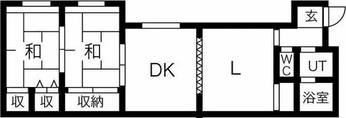 メゾン川名公園【1階】の間取り
