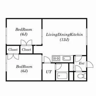 ラミアール花畔【2階】の間取り