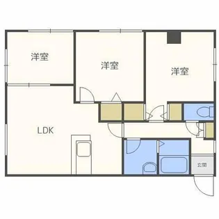 KSハイツ【201号室】の間取り