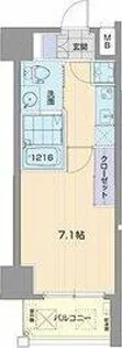 ライブコート千種【3階】の間取り