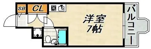 メゾン・ド・エティック【5階】の間取り