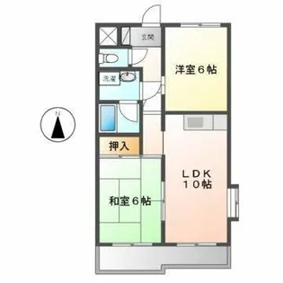 アネックスMⅡ【2階】の間取り