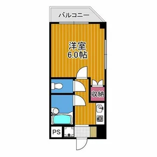 ルミエールS【4階】の間取り