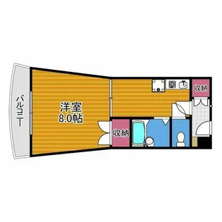 ボイス・デ・ムドン【3階】の間取り