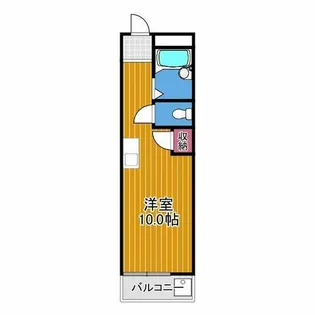 リバーサイド内田【3階】の間取り