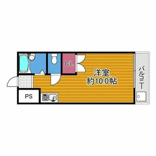 平和寮新館【1階】の間取り