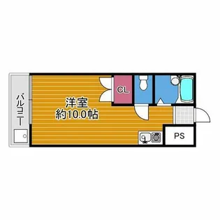平和寮新館【2階】の間取り