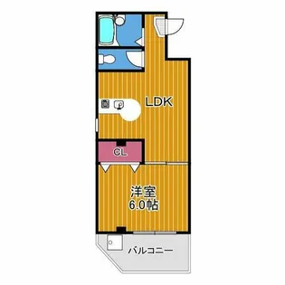 アメージングエステート【1階】の間取り