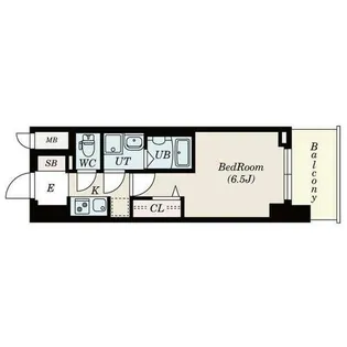 S-RESIDENCE上前津駅前【6階】の間取り