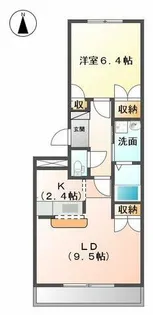 スティ・マキ【3階】の間取り