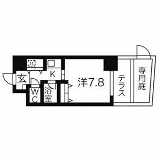 愛知県名古屋市千種区内山1丁目【マンション】の間取り