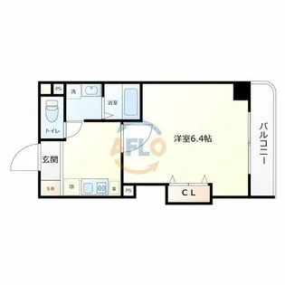 みおつくし京橋【8階】の間取り