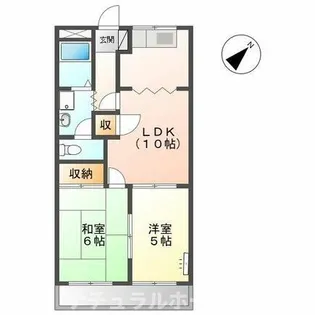 エクシードヴィラ池下【00101号室】の間取り