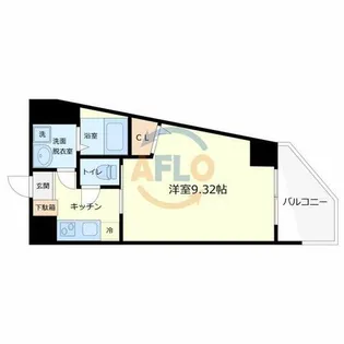 JJ RESIDENCE NISHIKUJO【2階】の間取り