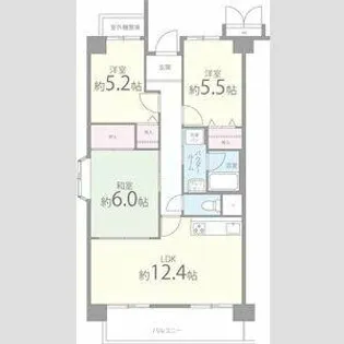 プレミール28【2階】の間取り