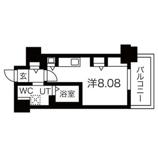 パシフィックタワー札幌【13階】の間取り