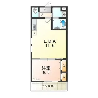 弥十の里【1階】の間取り