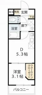 SERENiTE-04【7階】の間取り