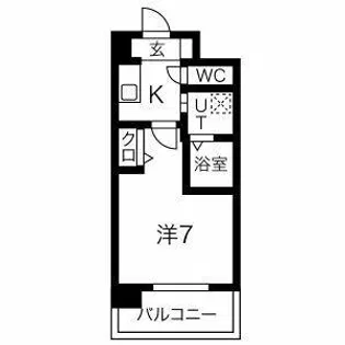 SWISS梅田東【3階】の間取り