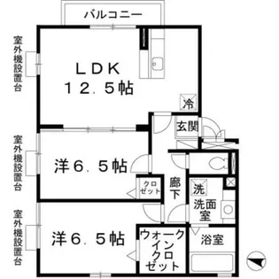 グレース寿【2階】の間取り