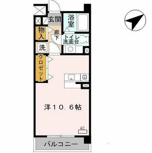 大阪府高石市綾園1丁目【マンション】の間取り