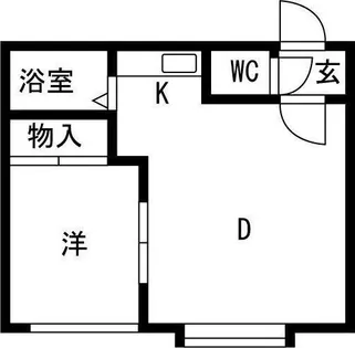 オルセー南6条【2階】の間取り
