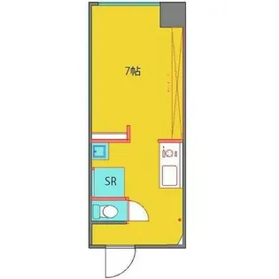 SLR吹上【505号室】の間取り