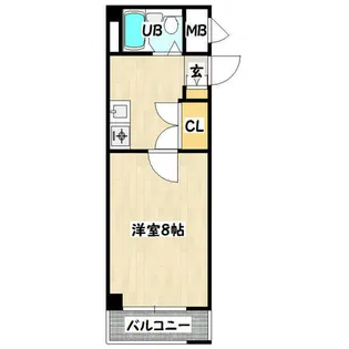 サニーサイド【3階】の間取り