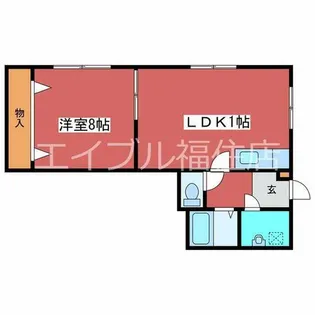 ヤマトビル【4階】の間取り
