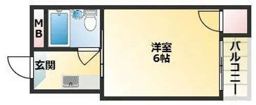 アリストプラザ中野【4階】の間取り