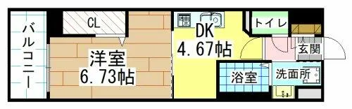 福岡県北九州市八幡西区光明2丁目【マンション】の間取り