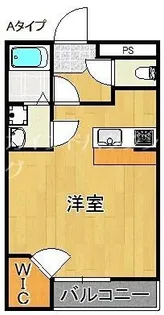 レオパレスプロスペラー新【1階】の間取り