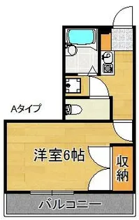 レオパレスクリスタルⅡ【1階】の間取り