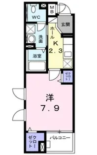 大阪府大阪市阿倍野区丸山通2丁目【マンション】の間取り