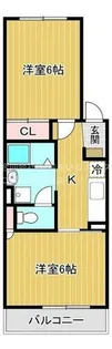 三貴マンション【1階】の間取り