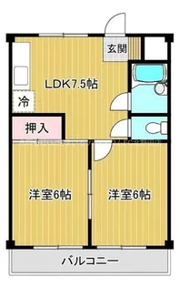 メゾン・ド・くみの木【3階】の間取り