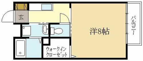 京都府宇治市伊勢田町井尻【アパート】の間取り