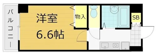 コンフォート桃山【2階】の間取り