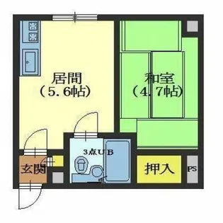 HKC3ビル【313号室】の間取り