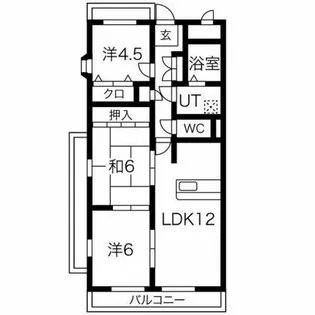 第5高杉マンション【2階】の間取り