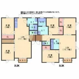 サクシードハウスⅢ【202号室】の間取り