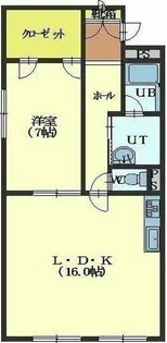 リヴェール杉並【103号室】の間取り