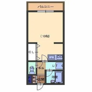 シティコート杉並【108号室】の間取り