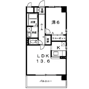 ライラック【2階】の間取り